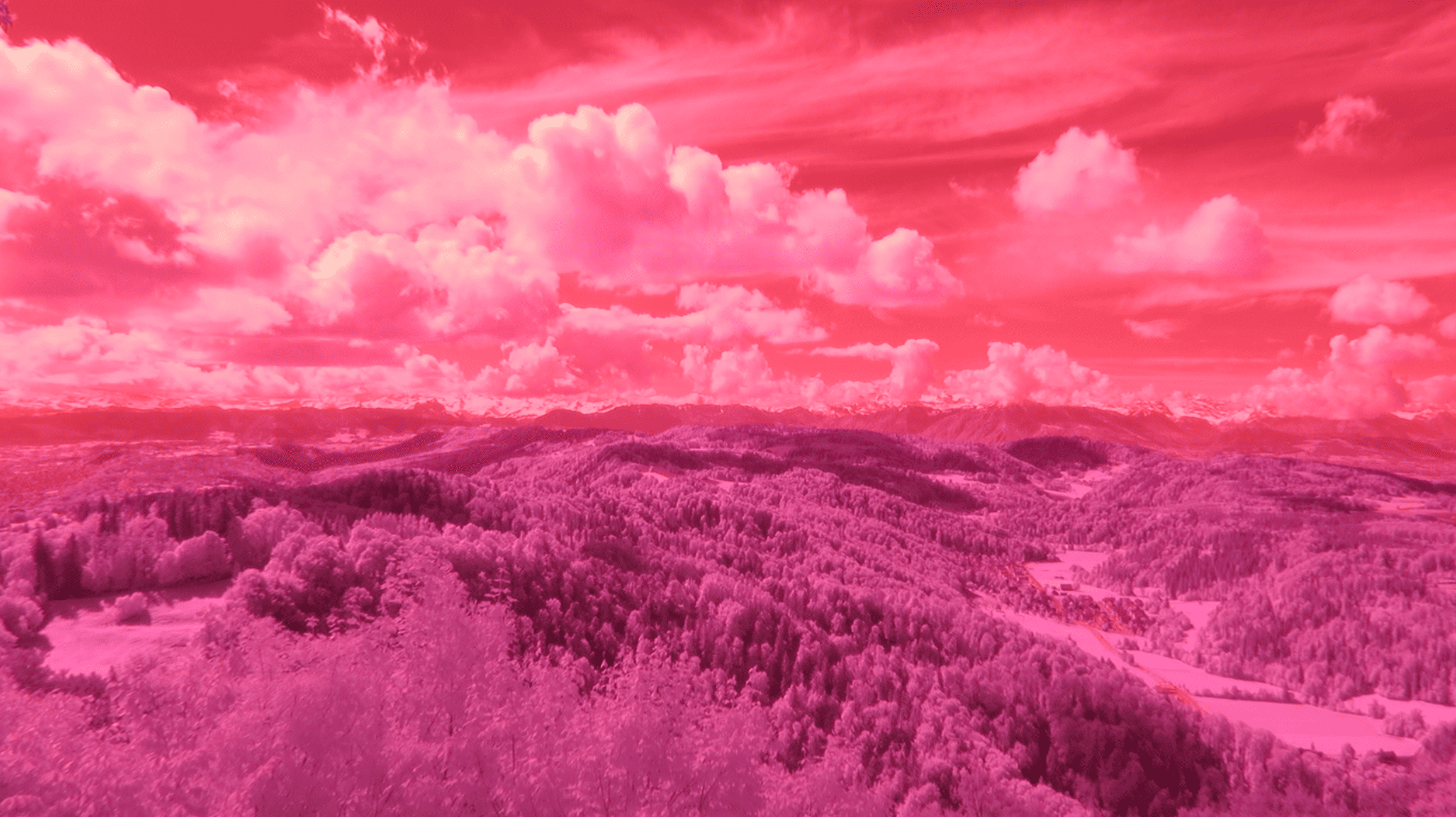 redshift paysage